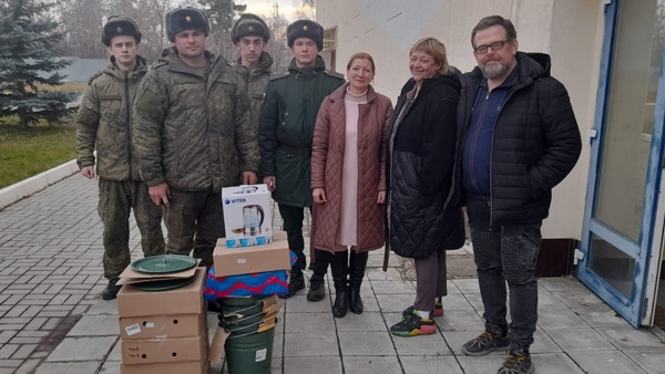 Помощь для новобранцев Чебаркульского гарнизона